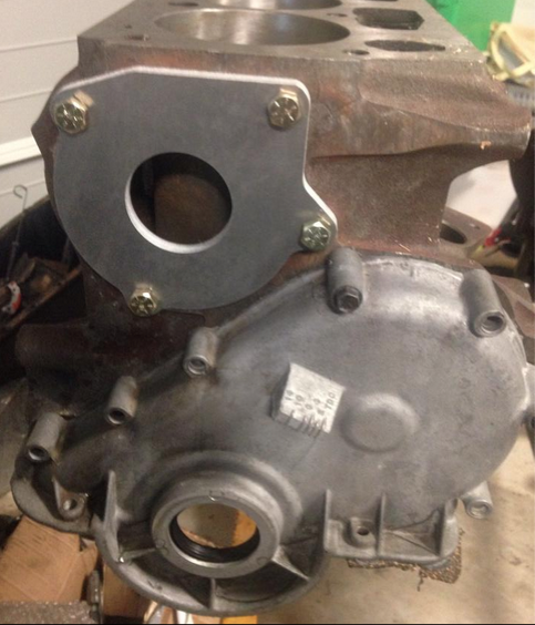 Ford x flow water pump blanking plates